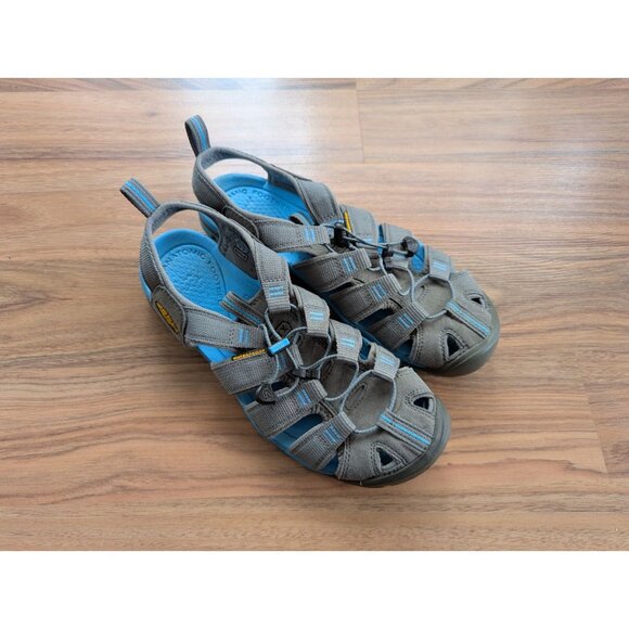 KEEN Sandals Women's Size 9 Clearwater Waterproof Blue Gray US Hiking - Picture 3 of 8